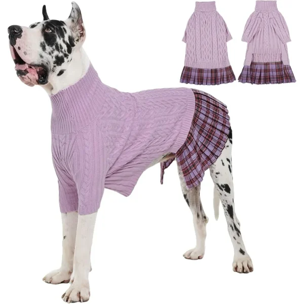 Dog Sweater Dress